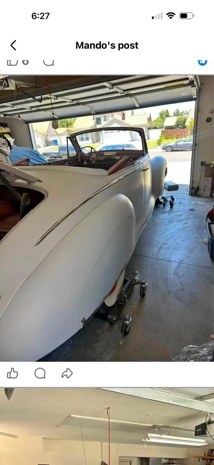1940 Lincoln-Zephyr Convertible-Coupe (51769) FI